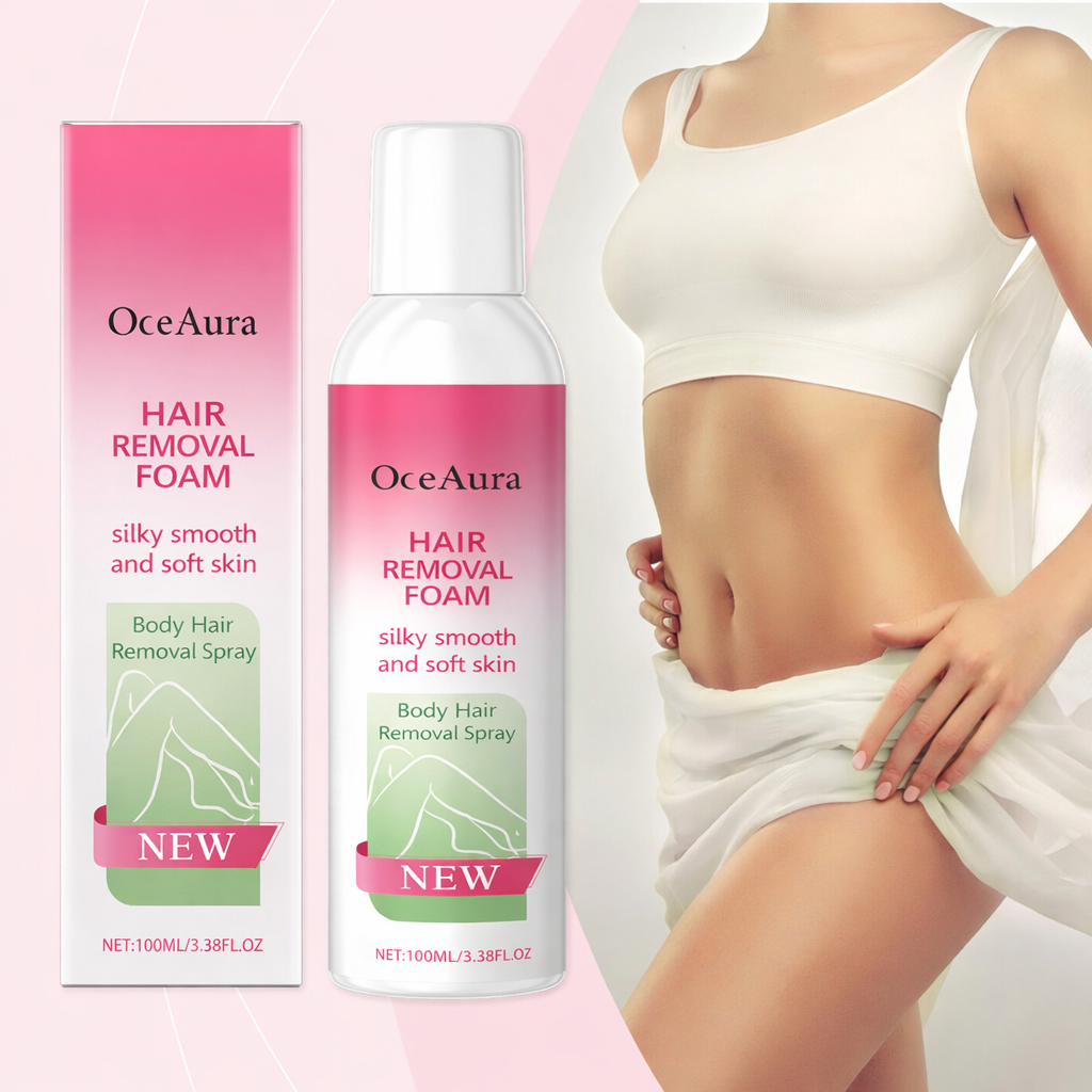 Hair removal foam