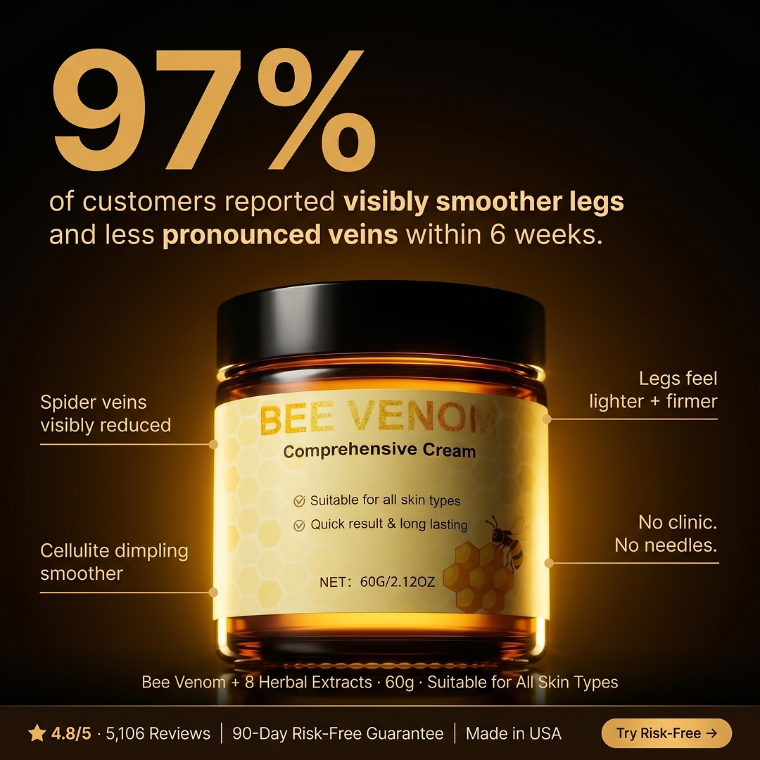 Bee Cream, Bee Venom Ointment & 8 Herbal Extracts