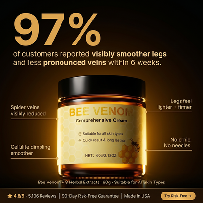 Bee Cream, Bee Venom Ointment & 8 Herbal Extracts