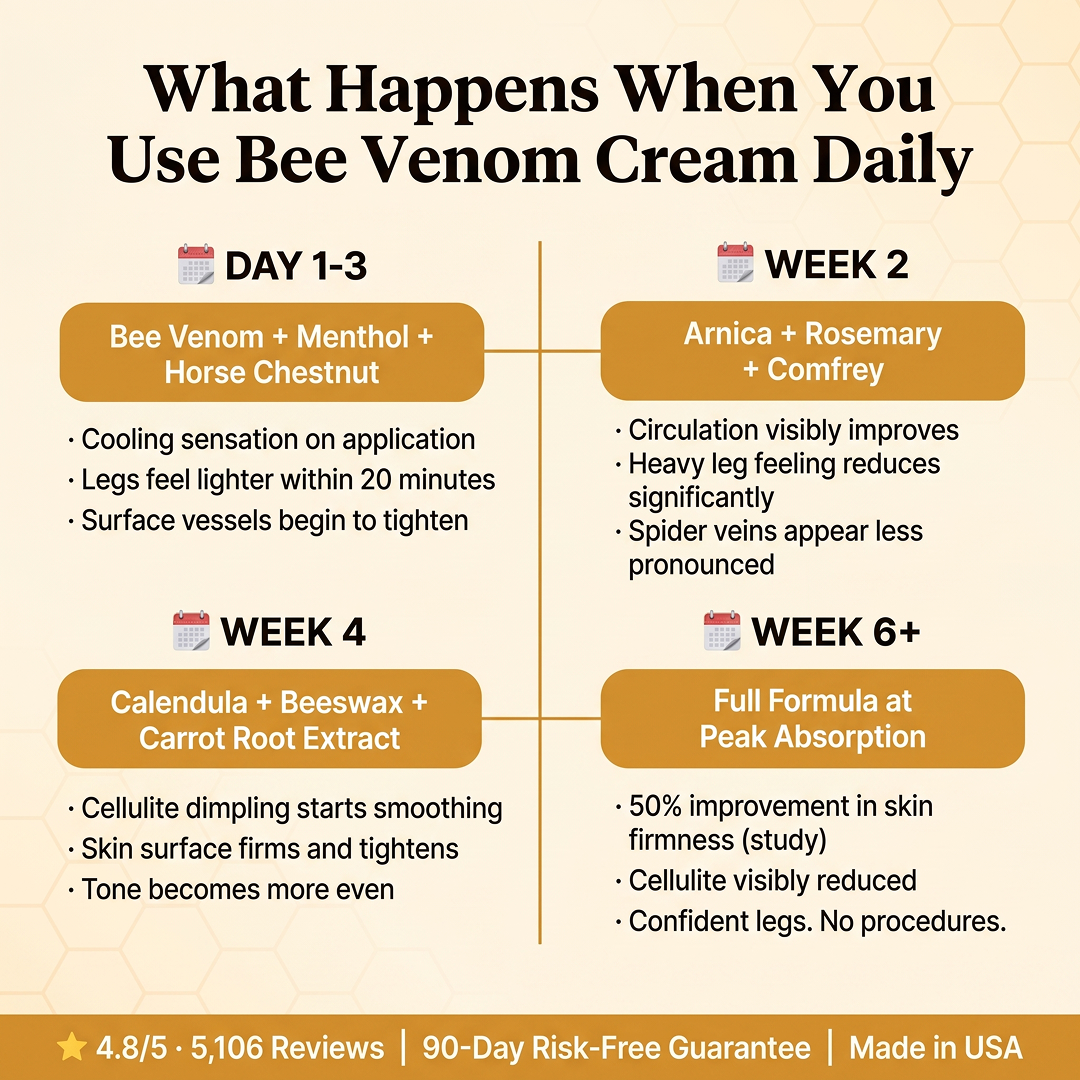 Bee Cream, Bee Venom Ointment & 8 Herbal Extracts