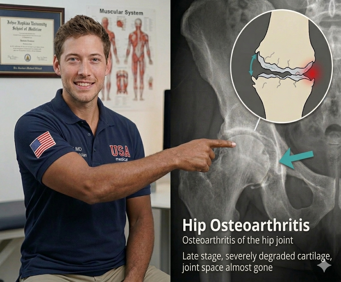 Hip osteoarthritis: Why waiting accelerates the vicious cycle and what a physiotherapist advises his own patients instead