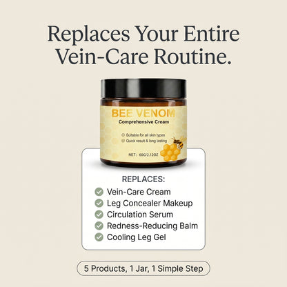 Anti Spider Vein System - Bee Venom Ointment & 8 Herbal Extracts